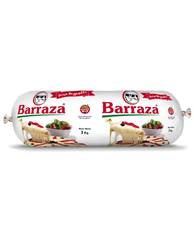 MUZARELLA BARRAZA x3Kg.