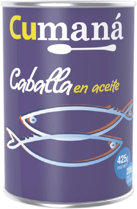 CABALLA CUMANA x380grs al aceite