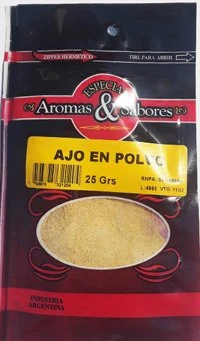 AJO EN POLVO AROMAS 5 X 25 grs