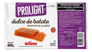 DULCE BATATA S/AZUCAR ORIETA X 400 grs